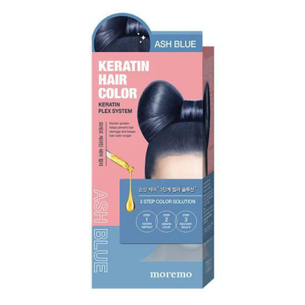 Picture of Moremo Keratin Hair Color 8B Ash Blue