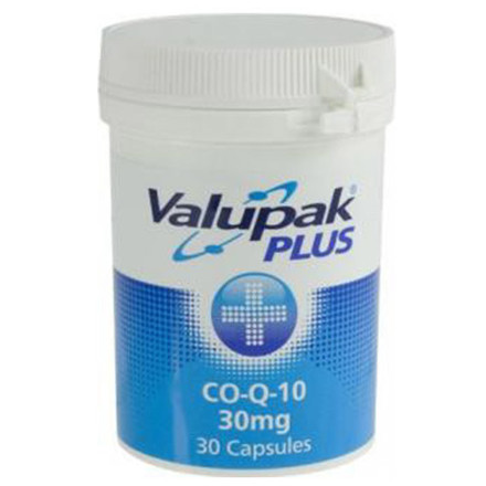 Picture of Valupak CoQ10 30mg tablet 30'S